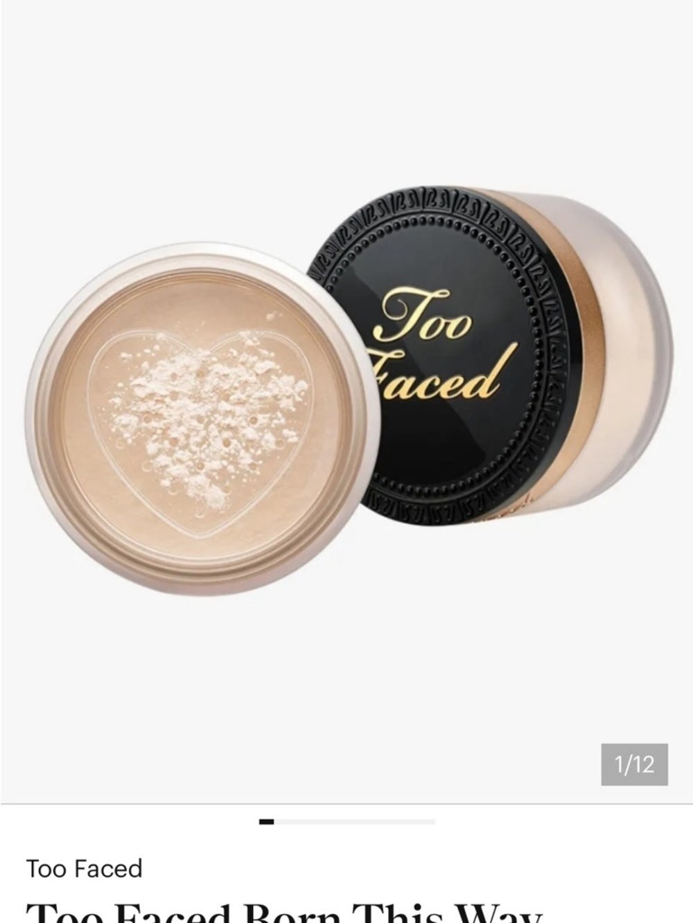 Too Faced Translucent Loose Ethereal Setting Powder